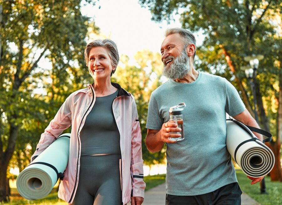 Comfortable retirement concept